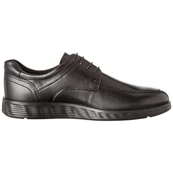 NWT ECCO Men\'s S Lite Hybrid Apron Toe Tie Oxford, Black, 9-9.5 main image 6